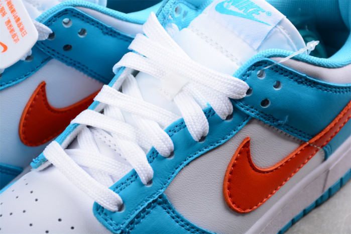 nike dunk low "miami dolphins" dv0833-102