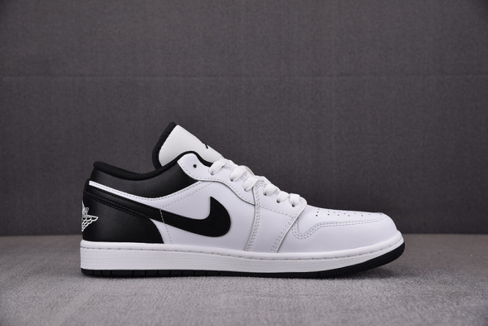 air jordan 1 low white black 553558-132