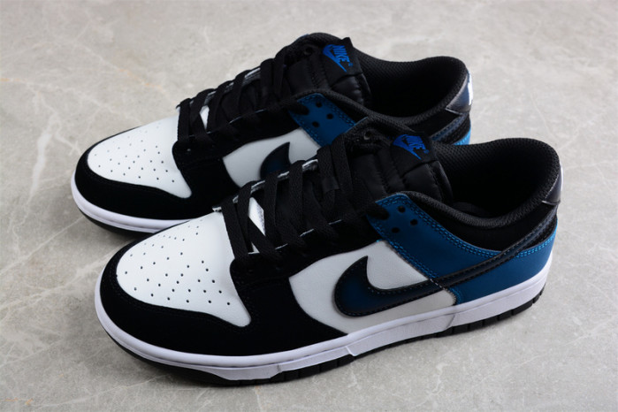 nike dunk low "black/teal" fd6923-100