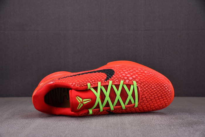 nike kobe 6 vi reverse grinch fv4921-600