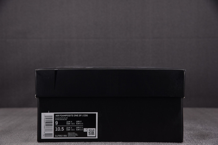 Nike Air Foamposite One CDG Homme Plus Black DJ7952-001