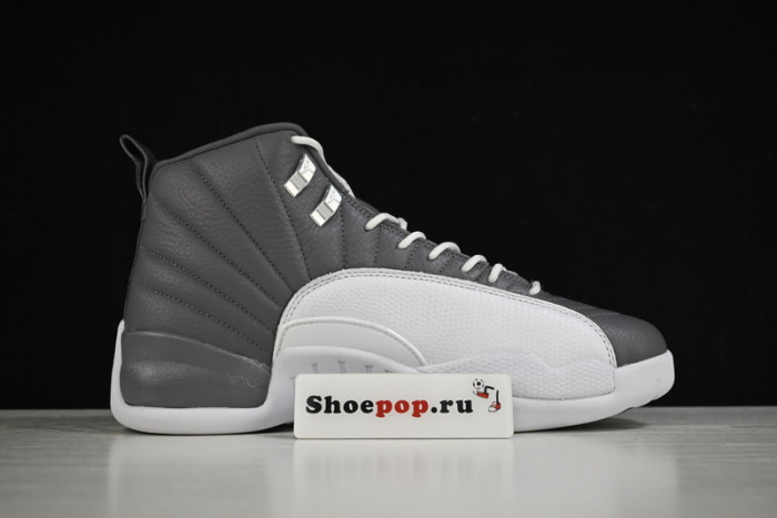 air jordan 12 stealth/white-cool grey ct8025-610