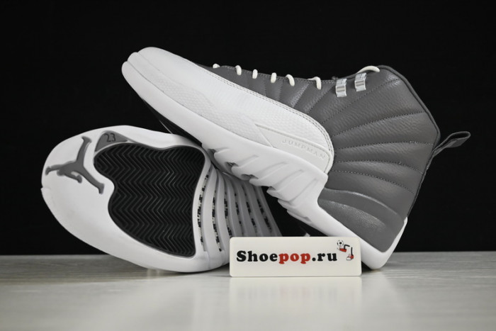 air jordan 12 stealth/white-cool grey ct8025-610