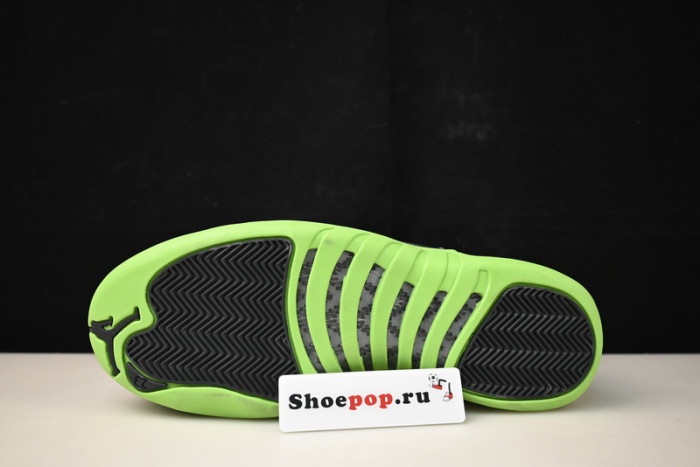 air jordan 12 black/green dr8887-101
