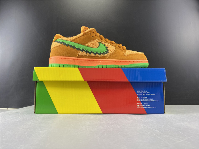 grateful dead x nike sb dunk low“ orange bear” cj5378 800
