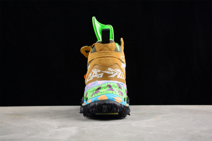 nike air terra forma off-white wheat green dq1615-700