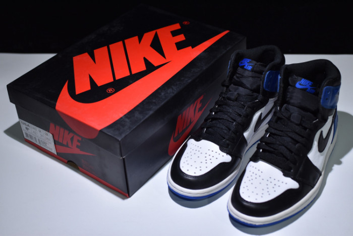 air jordan 1 retro “fragment” black/sport royal-white mens 716371-040