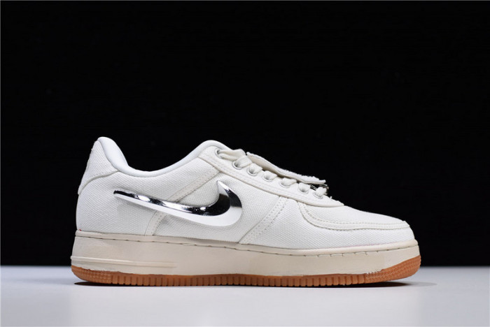 travis scott nike air force 1 low sail aq4211-101