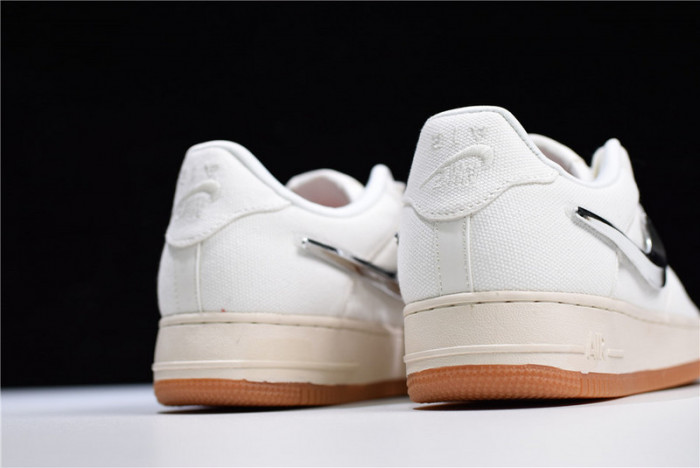 travis scott nike air force 1 low sail aq4211-101