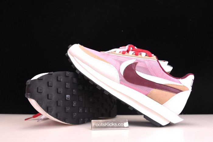 sacai x nike ldv waffle pink bv0073-500