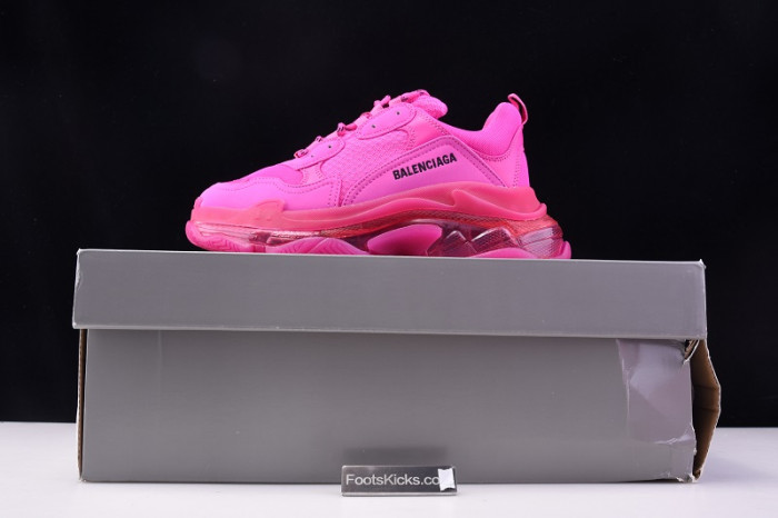 triples trainer clear sole sneakers 3000014