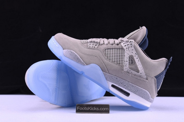 air jordan 4 retro pe grayness / white aj4-1043505