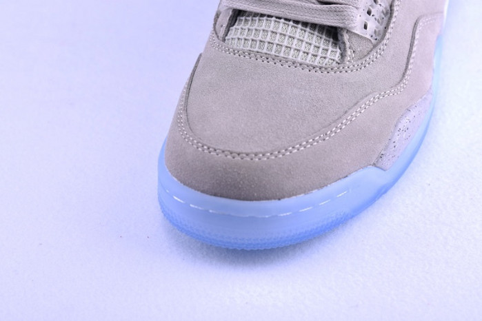 air jordan 4 retro pe grayness / white aj4-1043505