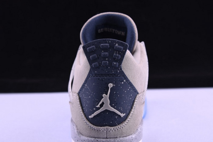 air jordan 4 retro pe grayness / white aj4-1043505