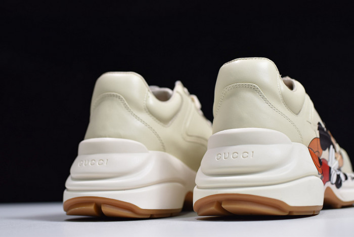 g*u*i disney x rhyton vintage trainer sneaker 498916 a9l00 9522