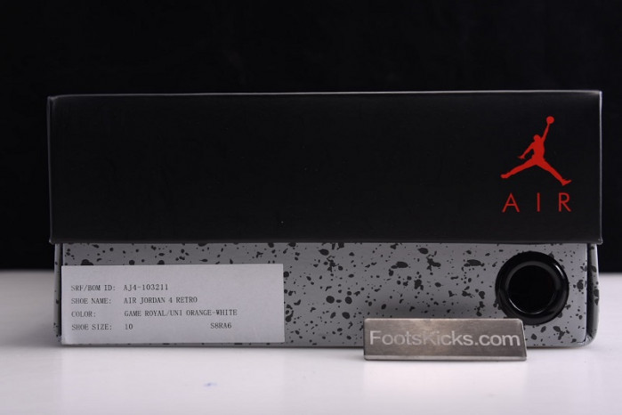 air jordan 4 retro pe royal blue aj4-904283