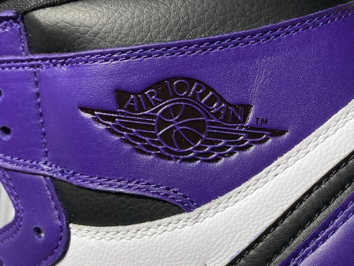 air jordan 1 aj1 court purple white 555088-500