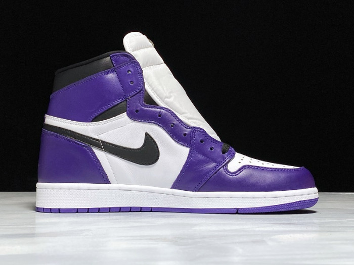 air jordan 1 aj1 court purple white 555088-500