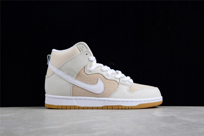nike sb dunk high unbleached pack da9626-100