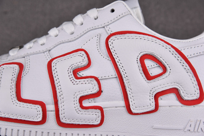 cpfm x nike air force 1 by you white/red ck4746-991