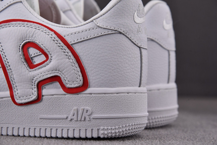 cpfm x nike air force 1 by you white/red ck4746-991