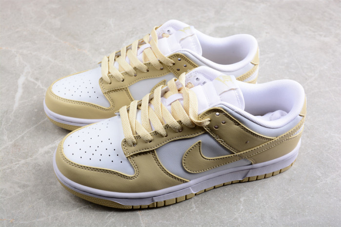 nike dunk low tan white dv0833-100