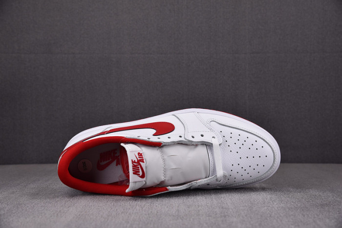 air jordan 1 retro low white varsity red 705329-101