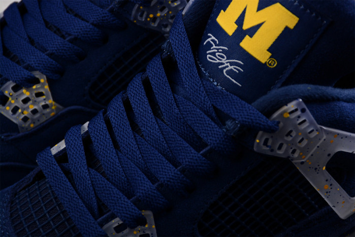 air jordan 4 retro michigan (pe) aj4-1036660