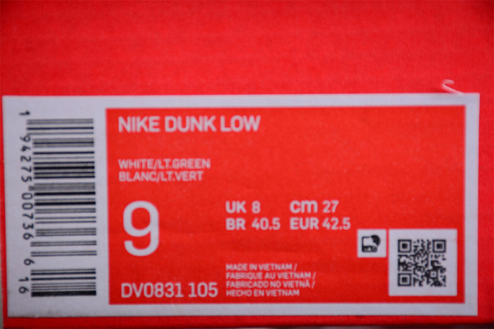 nike dunk low honeydew dv0831-105