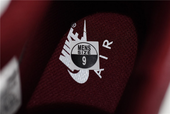 nike air force 1 low 07 lthr sail team red aj7280-600