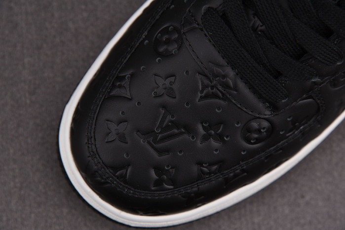 nike low air force 1 x black