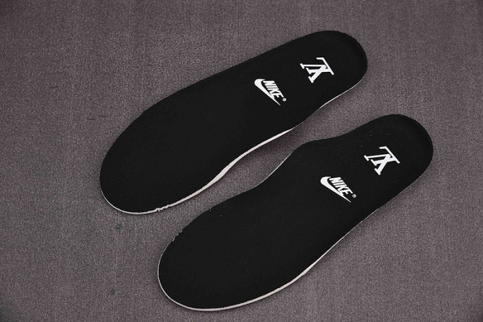 nike low air force 1 x black