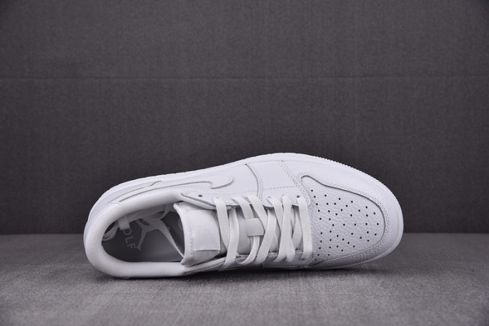 air jordan 1 retro low golf triple white dd9315-101