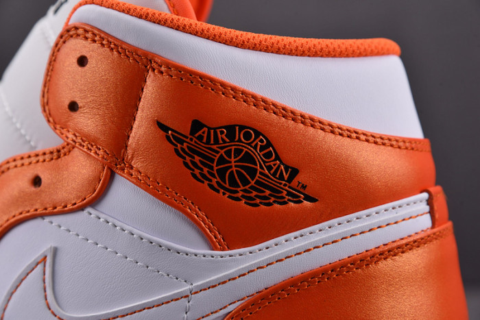 air jordan 1 mid metallic orange dm3531-800