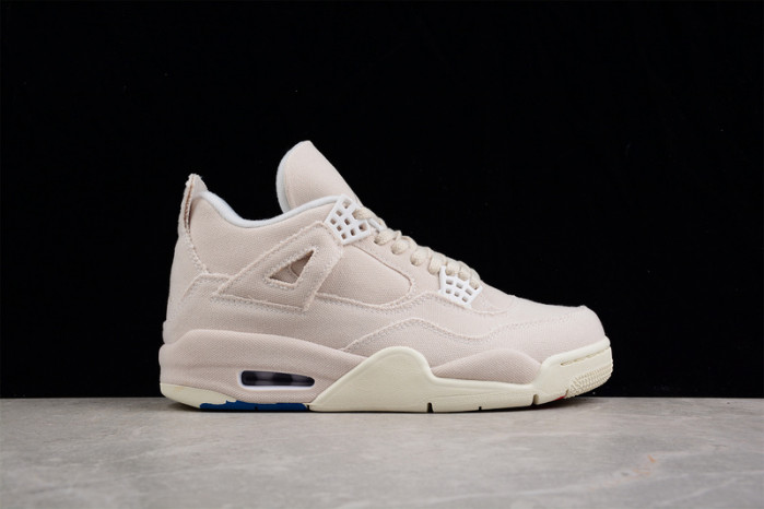 air jordan 4 canvas wmns dq4909-100
