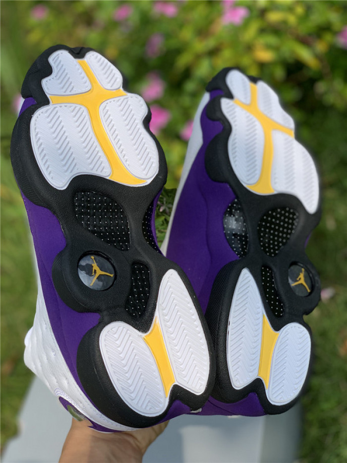 air jordan 13 lakers rivals 414571-105