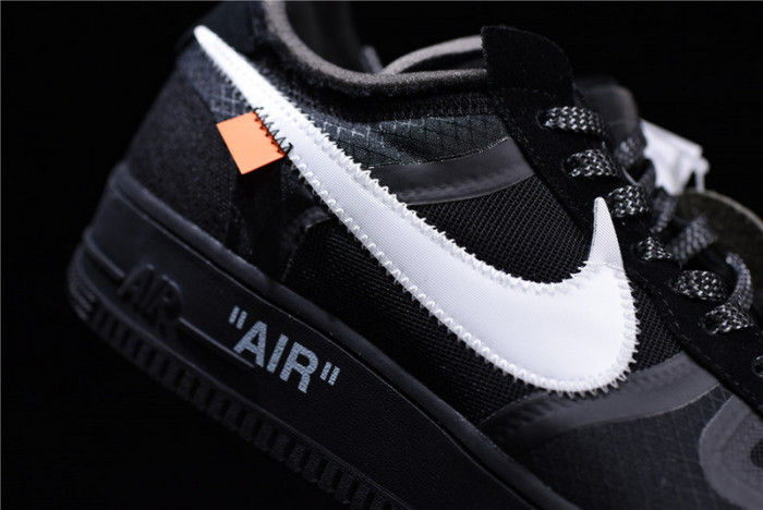 ofw nike air force 1 low black ao4606-001