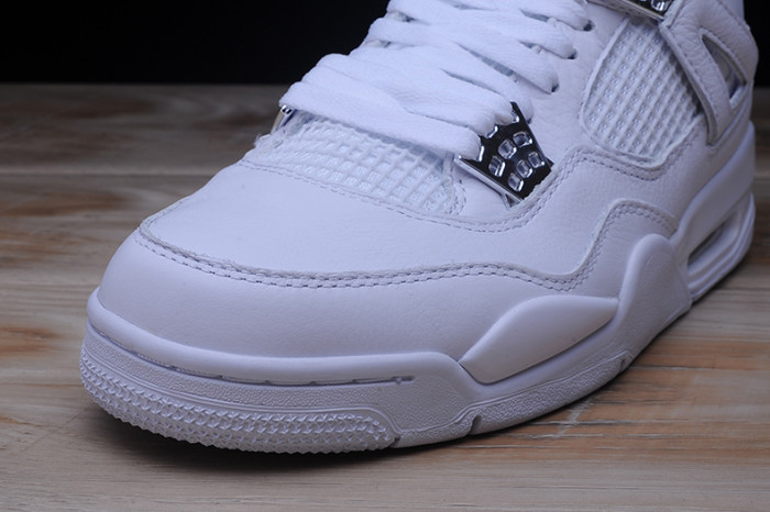 air jordan 4 retro “pure money” white 308497-100